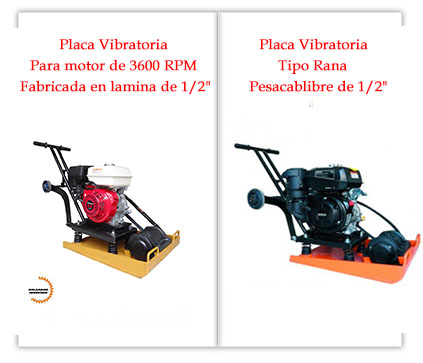 placa vibratoria